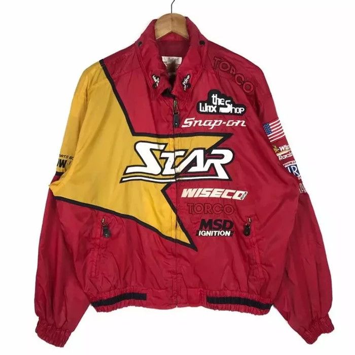 Vintage Vintage 90s STAR RACING NHRA Winston Drag Championship Size US XL / EU 56 / 4 - 1 Thumbnail