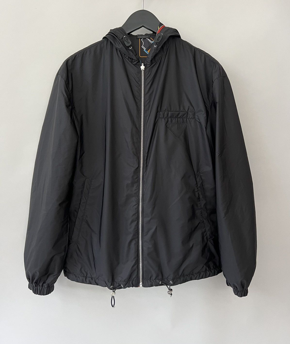 Prada Prada Black Cassette Print Reversible Jacket Size US S / EU 44-46 / 1 - 3 Thumbnail