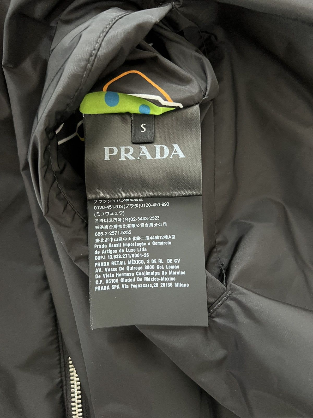 Prada Prada Black Cassette Print Reversible Jacket Size US S / EU 44-46 / 1 - 6 Thumbnail