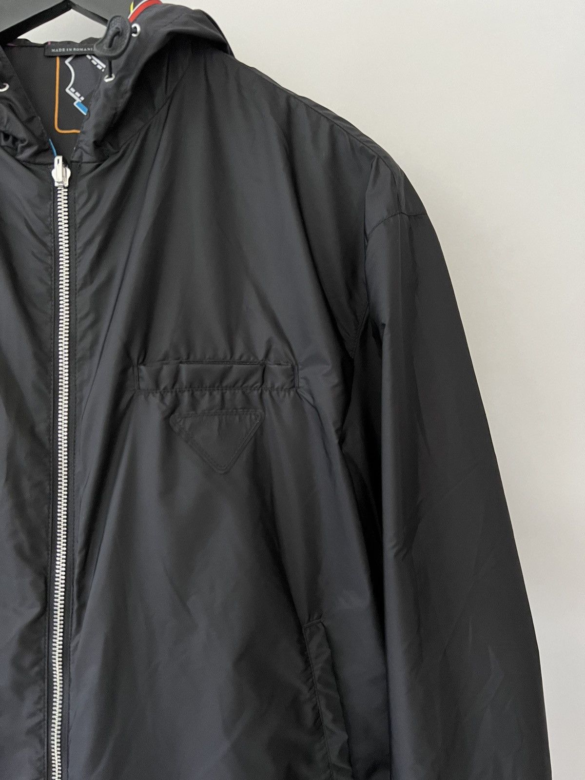 Prada Prada Black Cassette Print Reversible Jacket Size US S / EU 44-46 / 1 - 4 Thumbnail