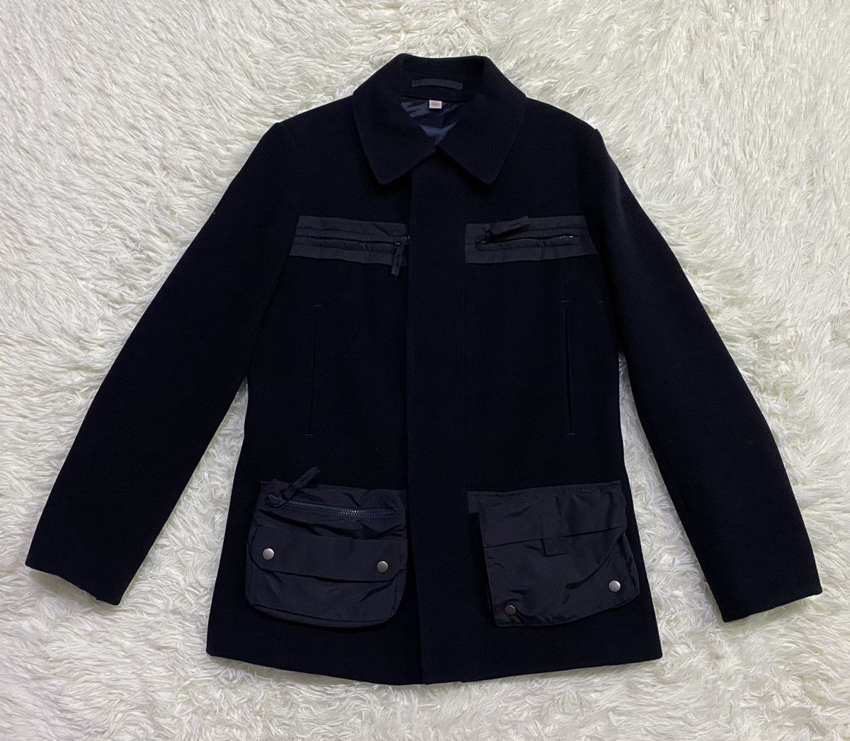 Uniqlo Uniqlo Acronym Inspired Wool Blend Detachable Pocket Jacket Size US S / EU 44-46 / 1 - 1 Thumbnail