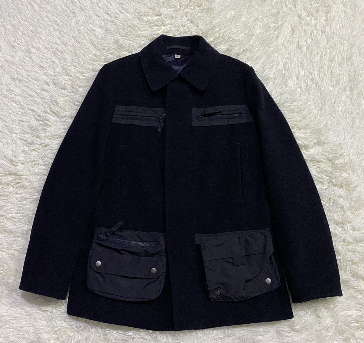 Uniqlo Uniqlo Acronym Inspired Wool Blend Detachable Pocket Jacket Size US S / EU 44-46 / 1 - 2 Thumbnail