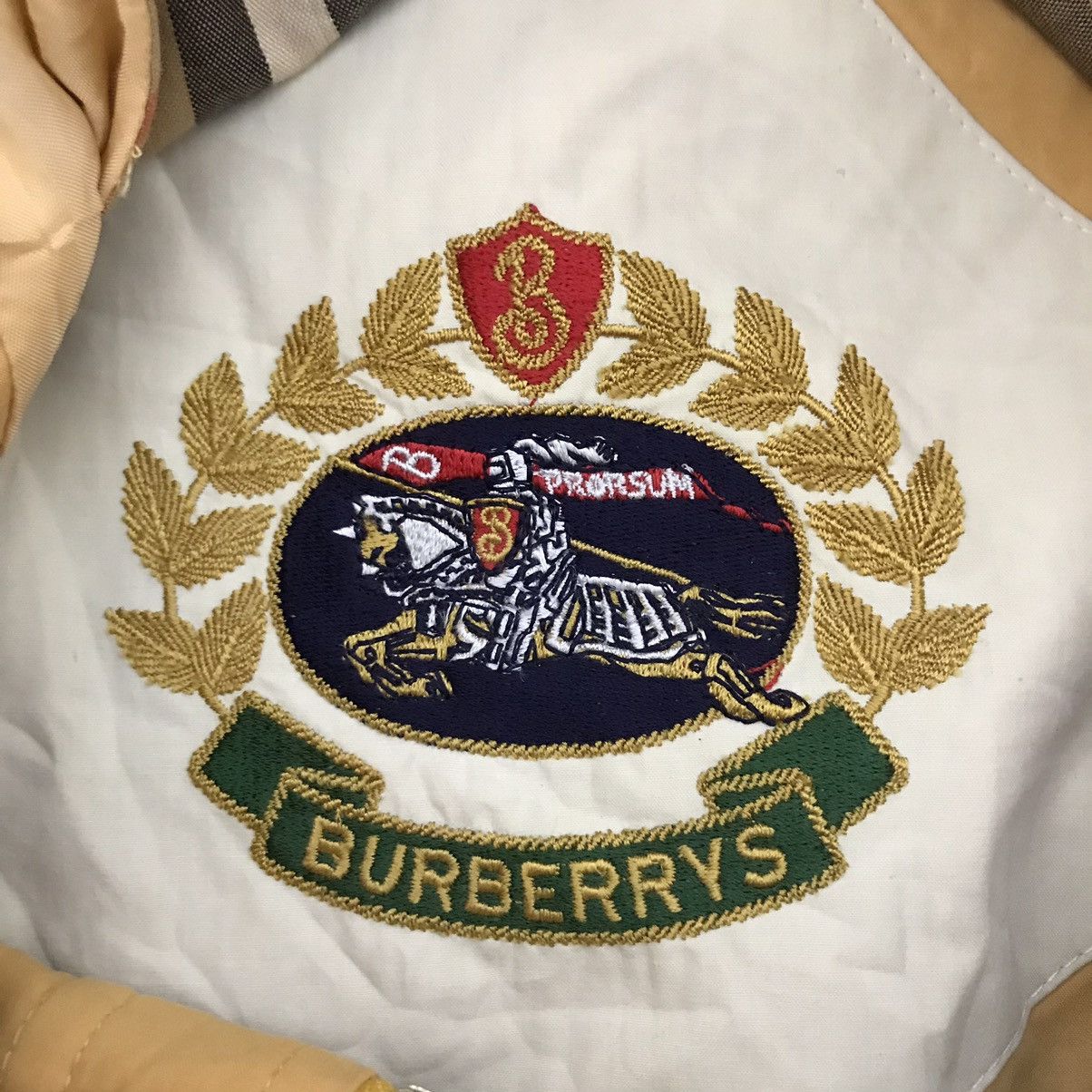 Burberry Vintage BURBERRYS LONDON Nova Check Tartan Trench Coat Size US L / EU 52-54 / 3 - 4 Thumbnail