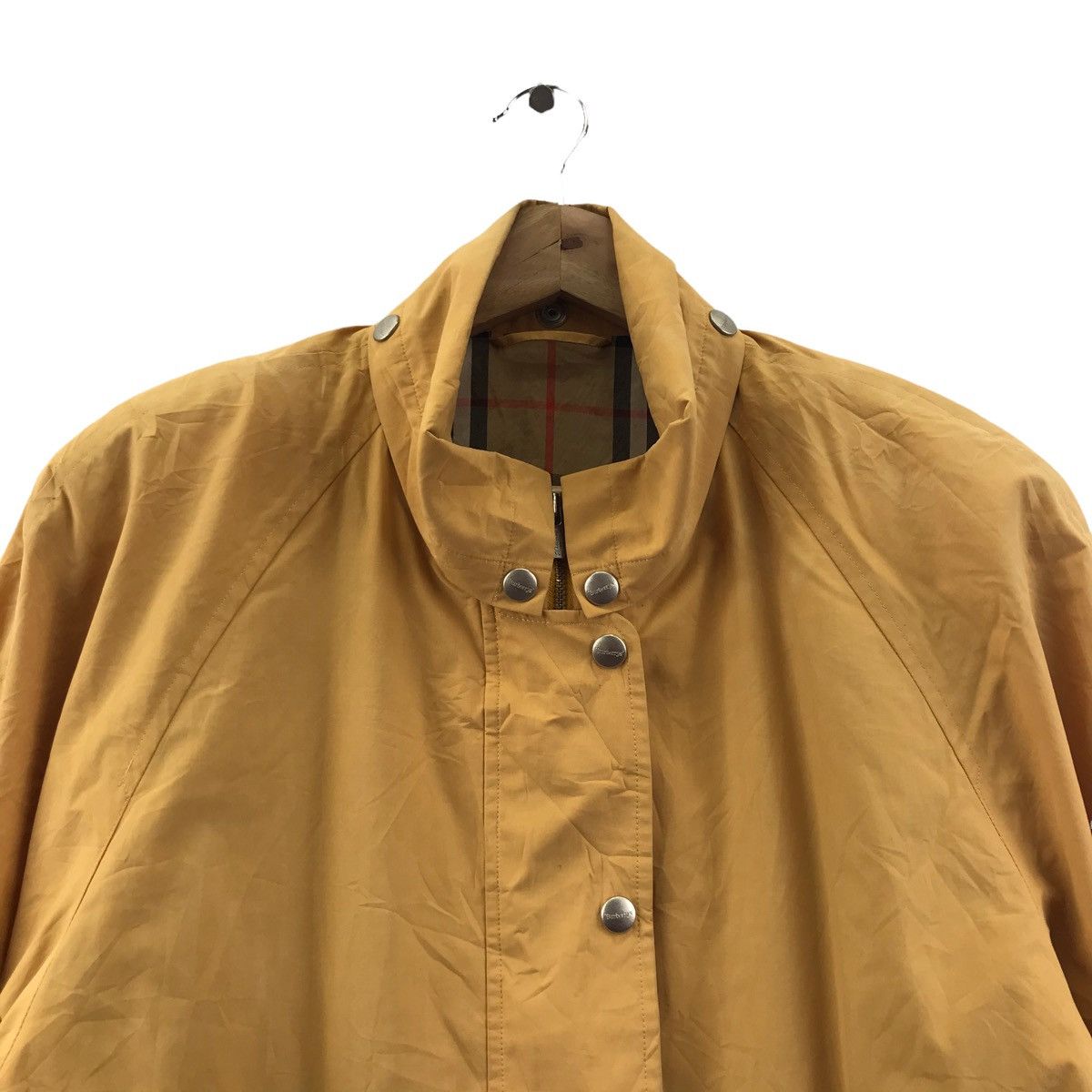 Burberry Vintage BURBERRYS LONDON Nova Check Tartan Trench Coat Size US L / EU 52-54 / 3 - 2 Thumbnail