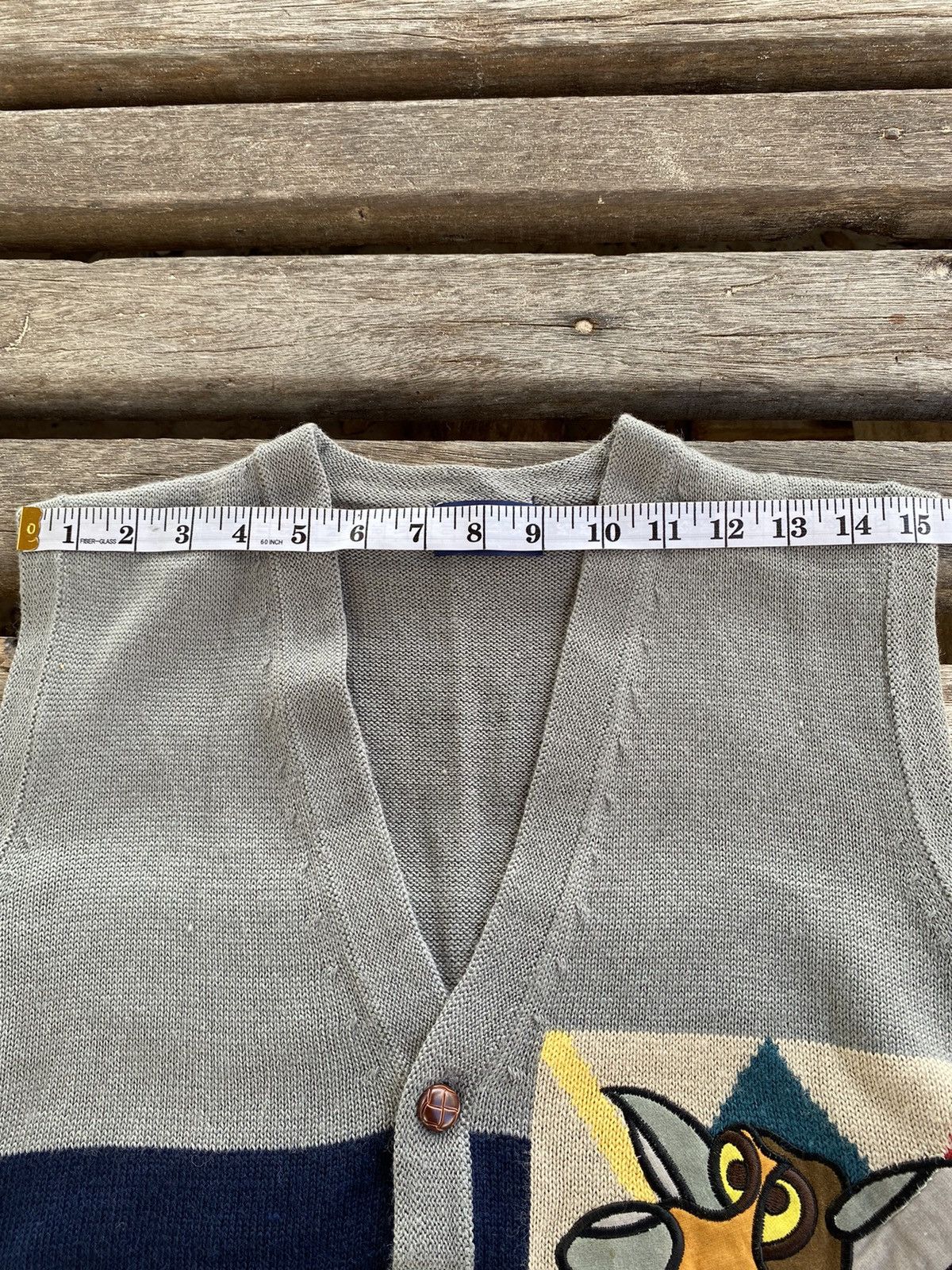 Other Christian Mode Sleeveless Sweater Cardigan Size US M / EU 48-50 / 2 - 18 Thumbnail