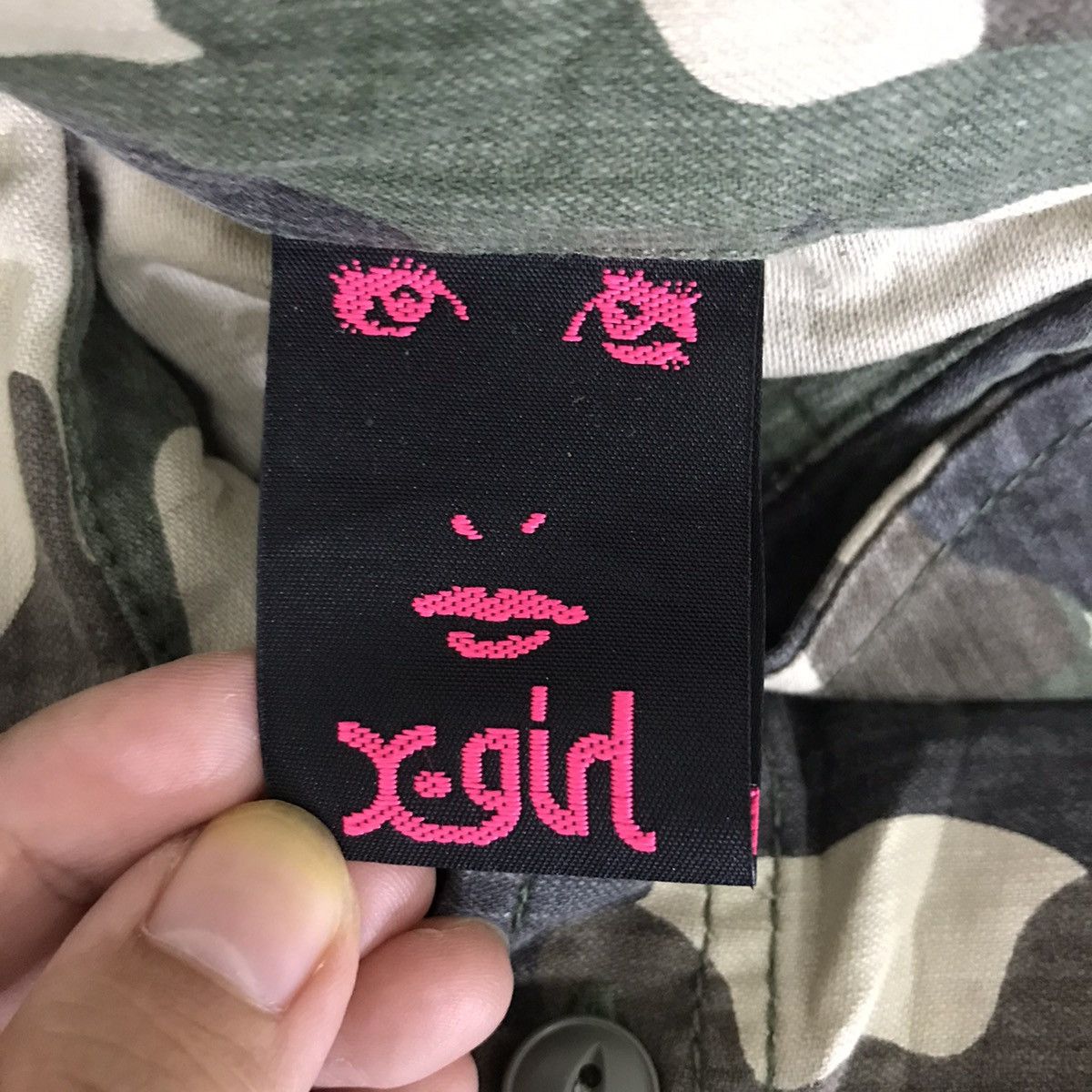 Vintage CARPE DIEM X-GIRL Skateboard Brand Camouflage Parka Jacket Size US S / EU 44-46 / 1 - 6 Thumbnail