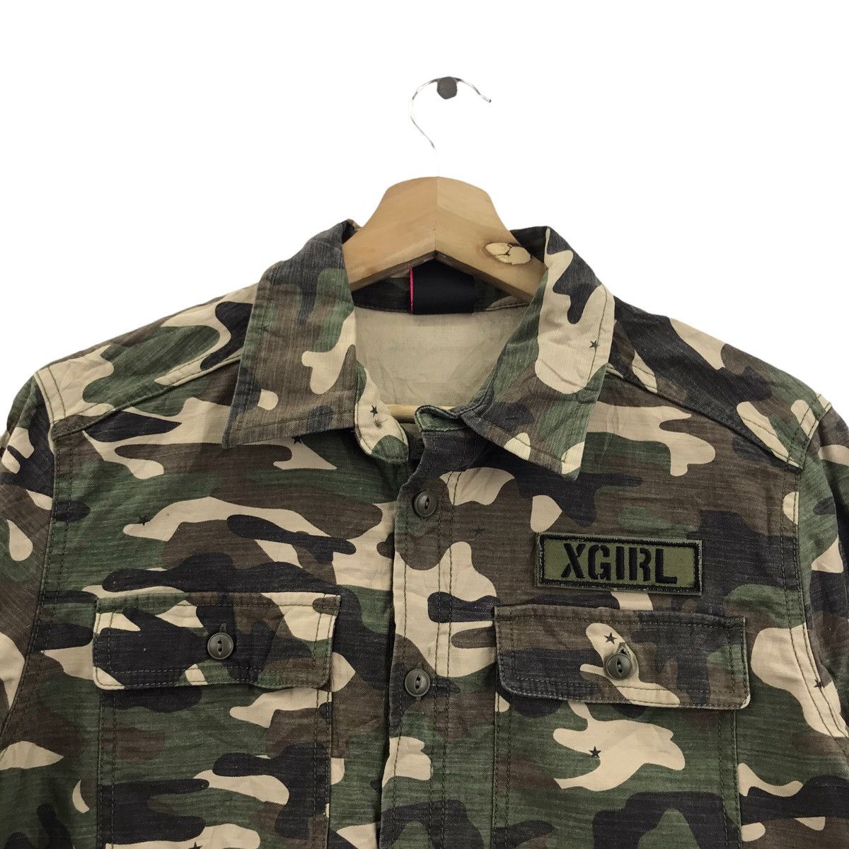 Vintage CARPE DIEM X-GIRL Skateboard Brand Camouflage Parka Jacket Size US S / EU 44-46 / 1 - 4 Thumbnail