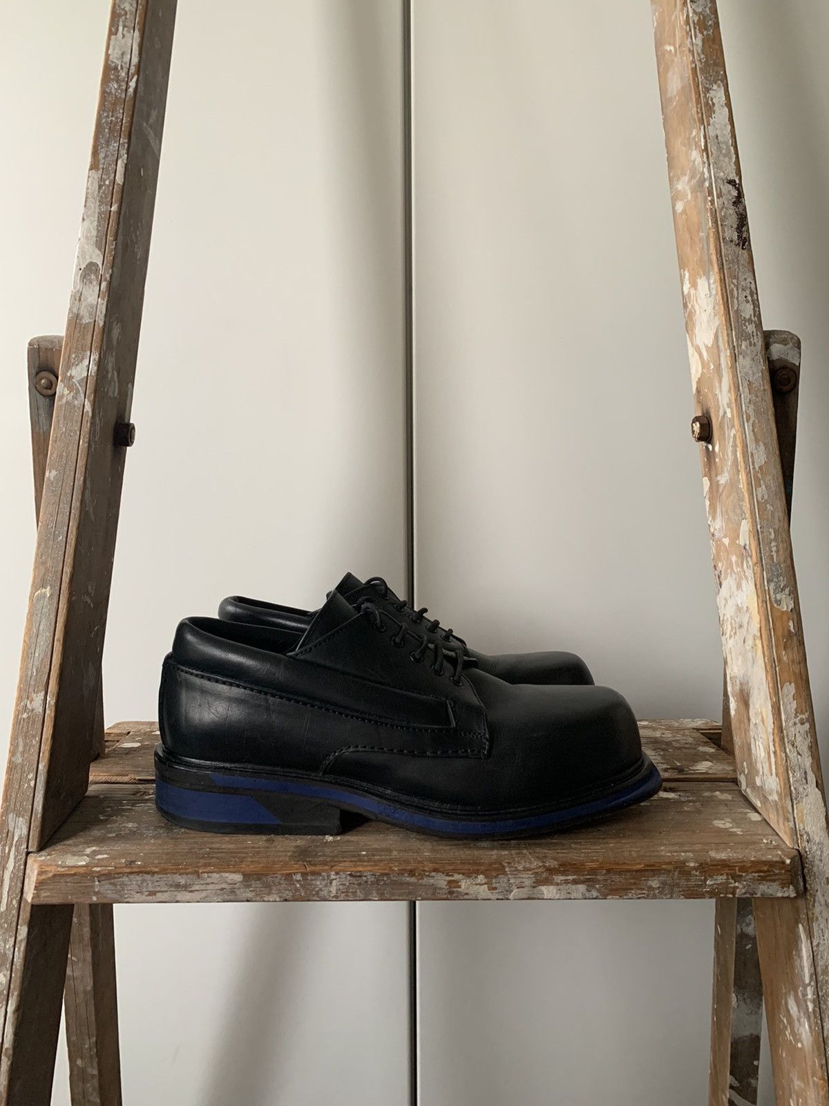 Dirk Bikkembergs DIRK BIKKEMBERGS SQUARE TOE DERBY Size US 6.5 / EU 39-40 - 3 Thumbnail