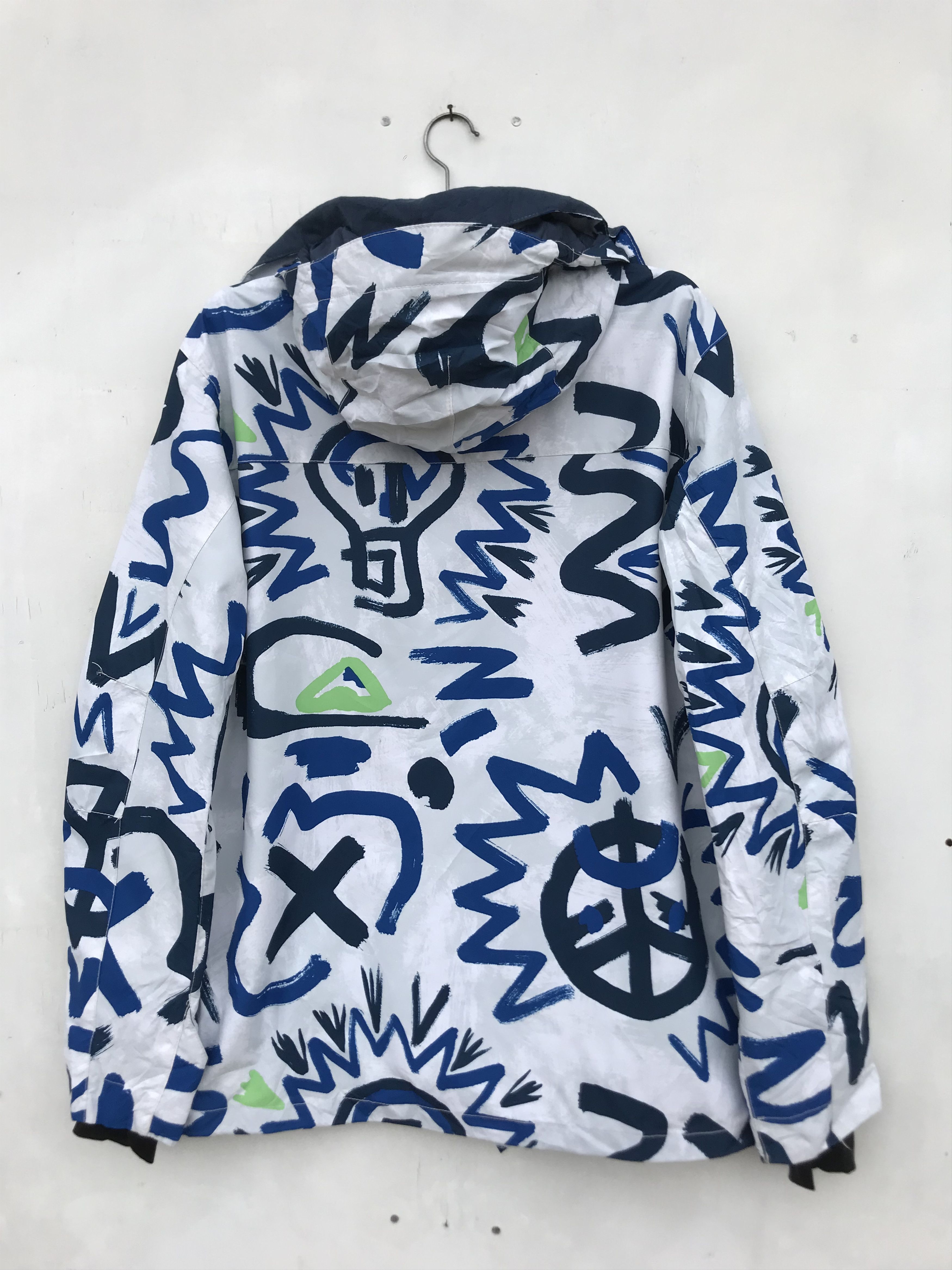Japanese Brand QUICKSILVER POP ART DESIGN HOODED JACKET Size US M / EU 48-50 / 2 - 1 Thumbnail