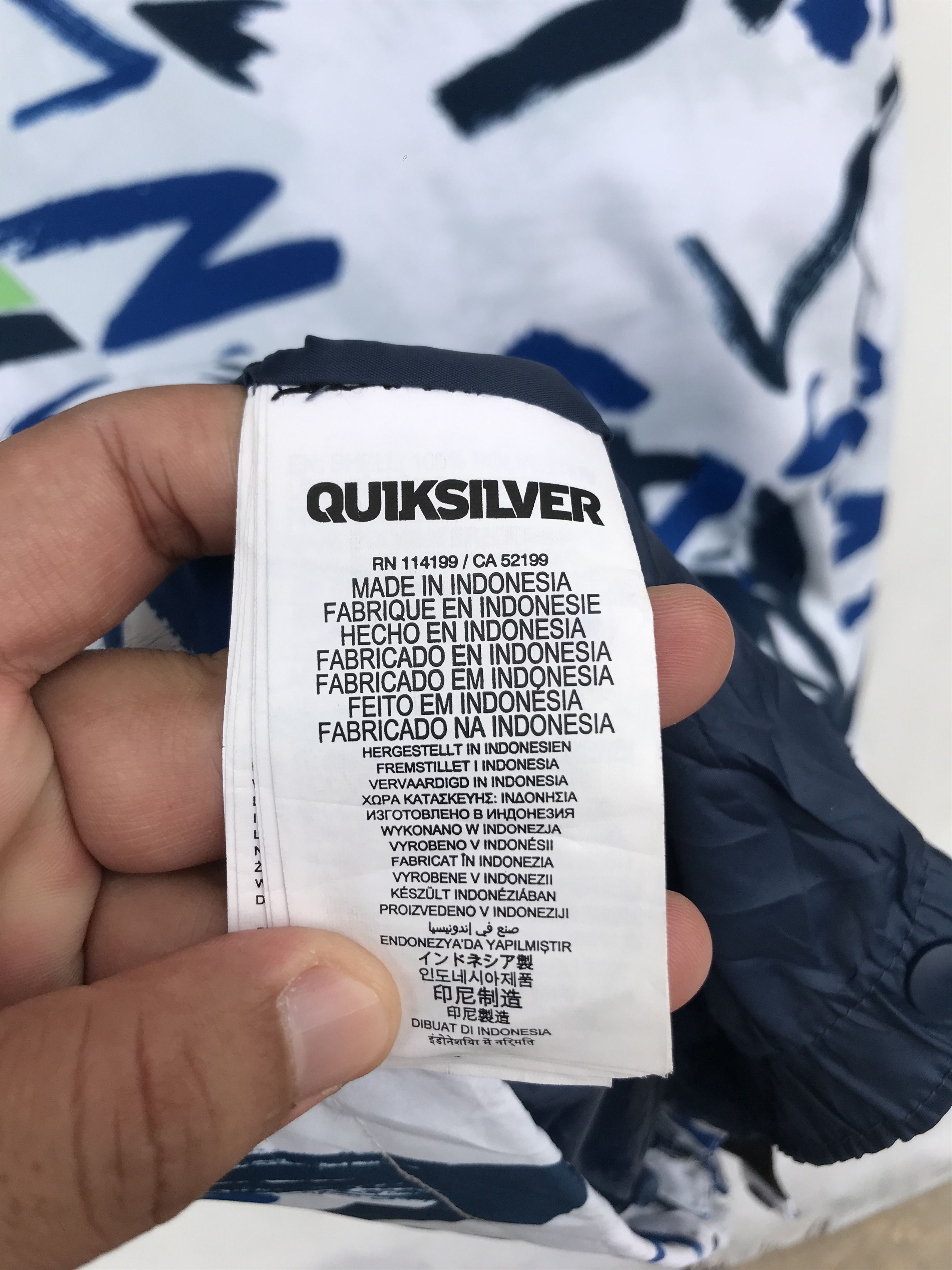 Japanese Brand QUICKSILVER POP ART DESIGN HOODED JACKET Size US M / EU 48-50 / 2 - 6 Thumbnail