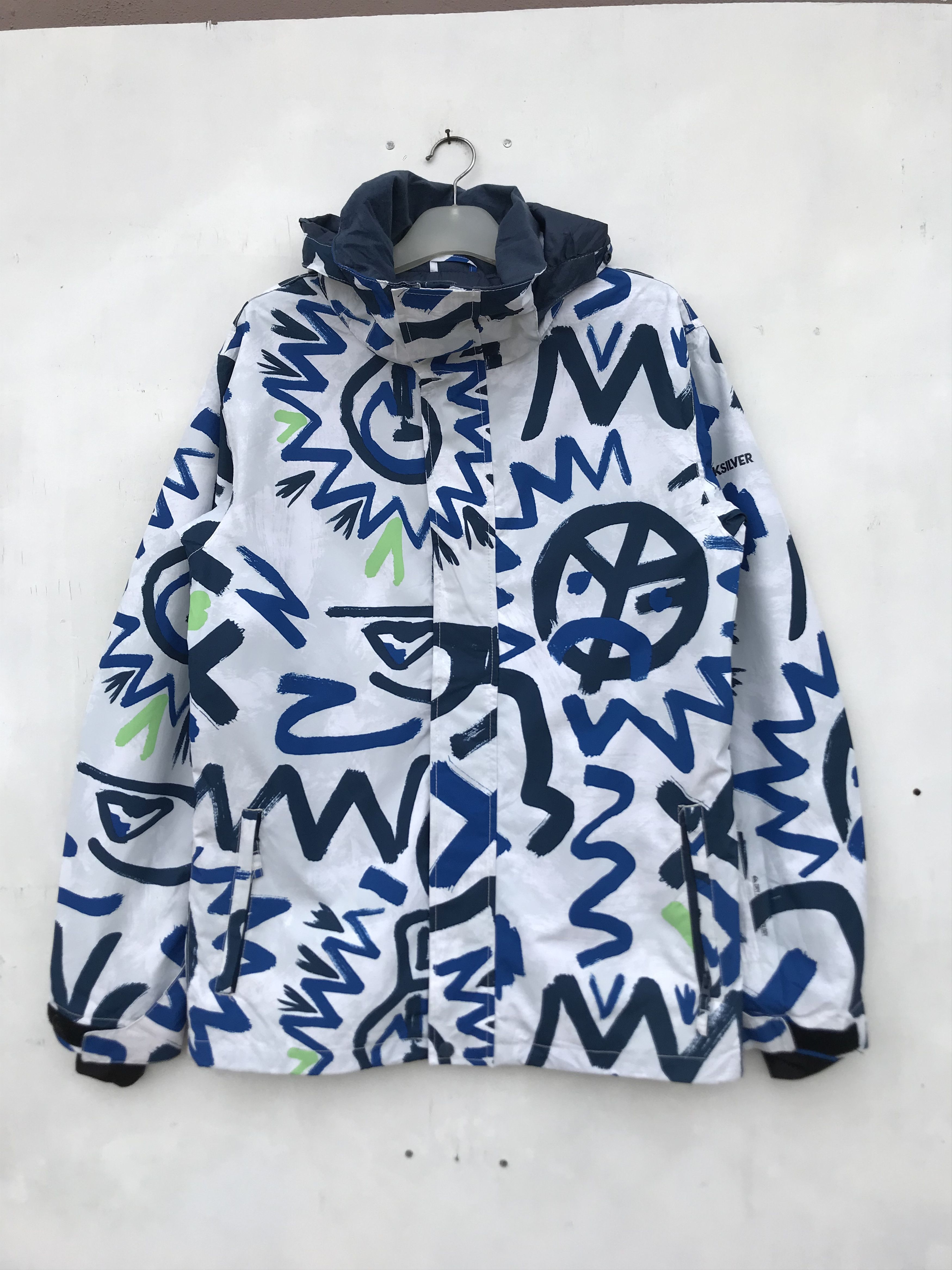Japanese Brand QUICKSILVER POP ART DESIGN HOODED JACKET Size US M / EU 48-50 / 2 - 2 Thumbnail