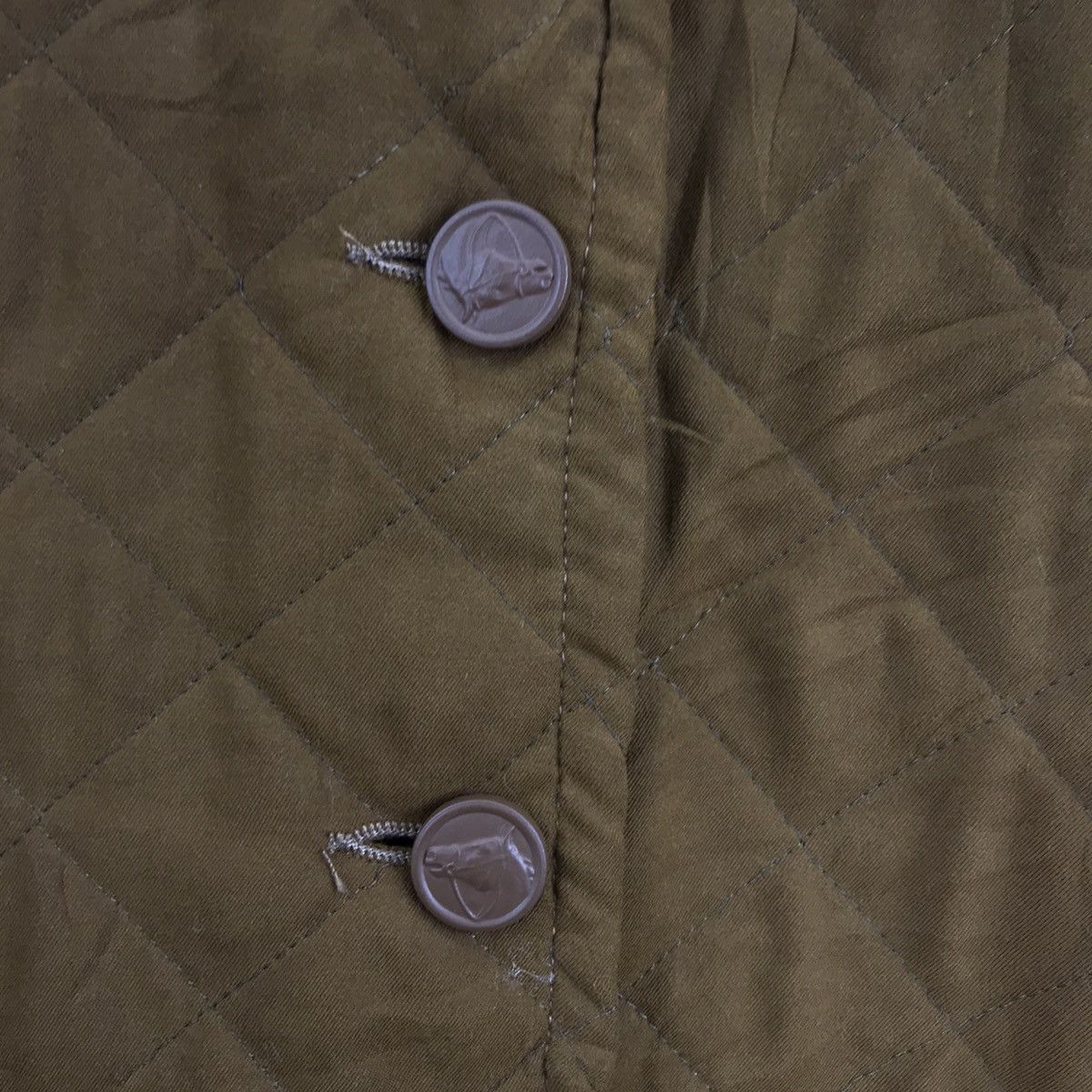 Vintage BEBE ITALY Designer BrandQuilted BaroqueHermesInspiredJacket Size US XL / EU 56 / 4 - 3 Thumbnail