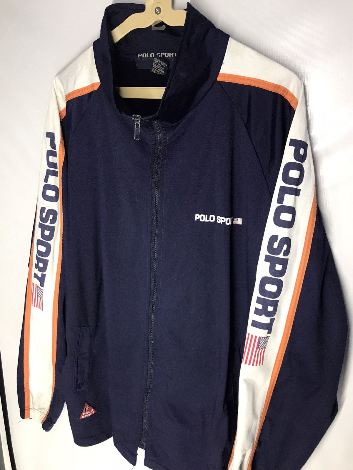 Polo Ralph Lauren × Ralph Lauren Polo sport Ralph Lauren zipper sweater Size US XL / EU 56 / 4 - 4 Thumbnail