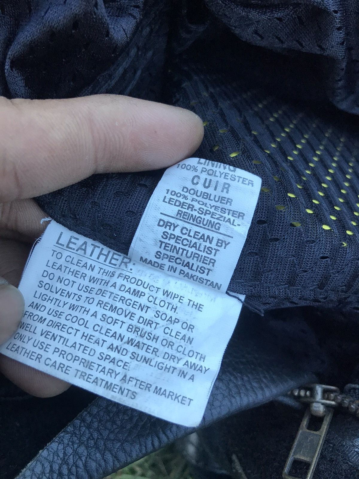 Leather × Sports Specialties 🔥BEST OFFER 🔥Leather pant racing bike distressed Size US 31 - 7 Thumbnail