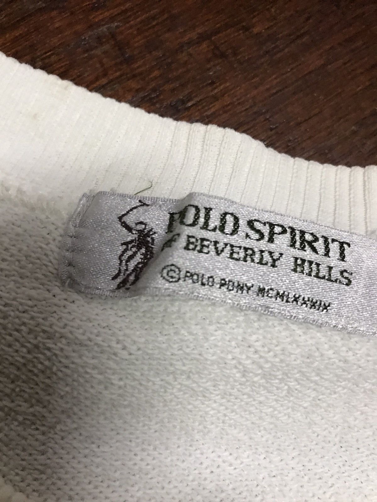 Beverly Hills Polo Club × Vintage Vintage polo spirit spellout crewneck Size US M / EU 48-50 / 2 - 3 Thumbnail