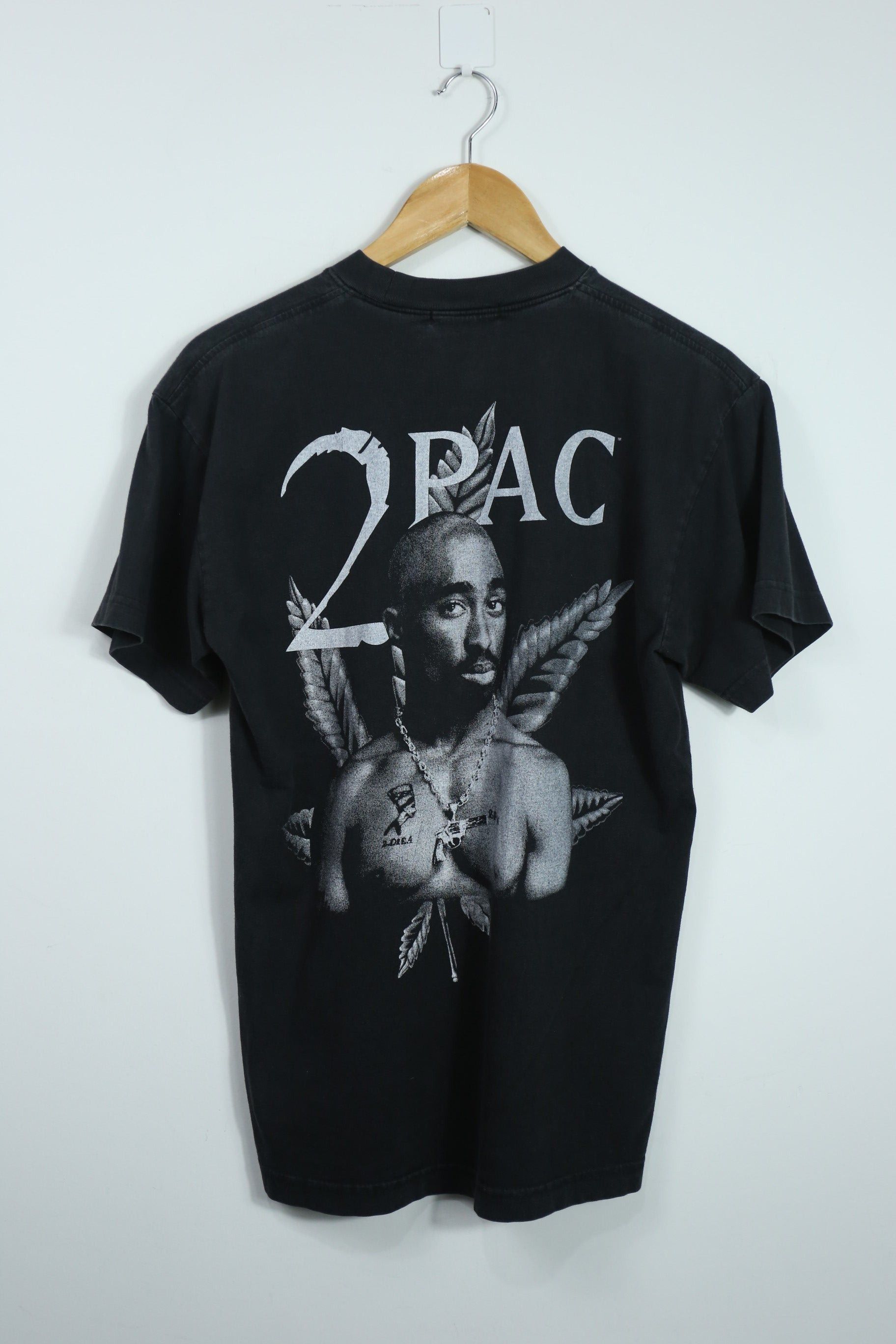 Band Tees × Rap Tees × Vintage GTMB984 Vintage Bootleg Tupac Rap tees (M) Size US M / EU 48-50 / 2 - 2 Thumbnail