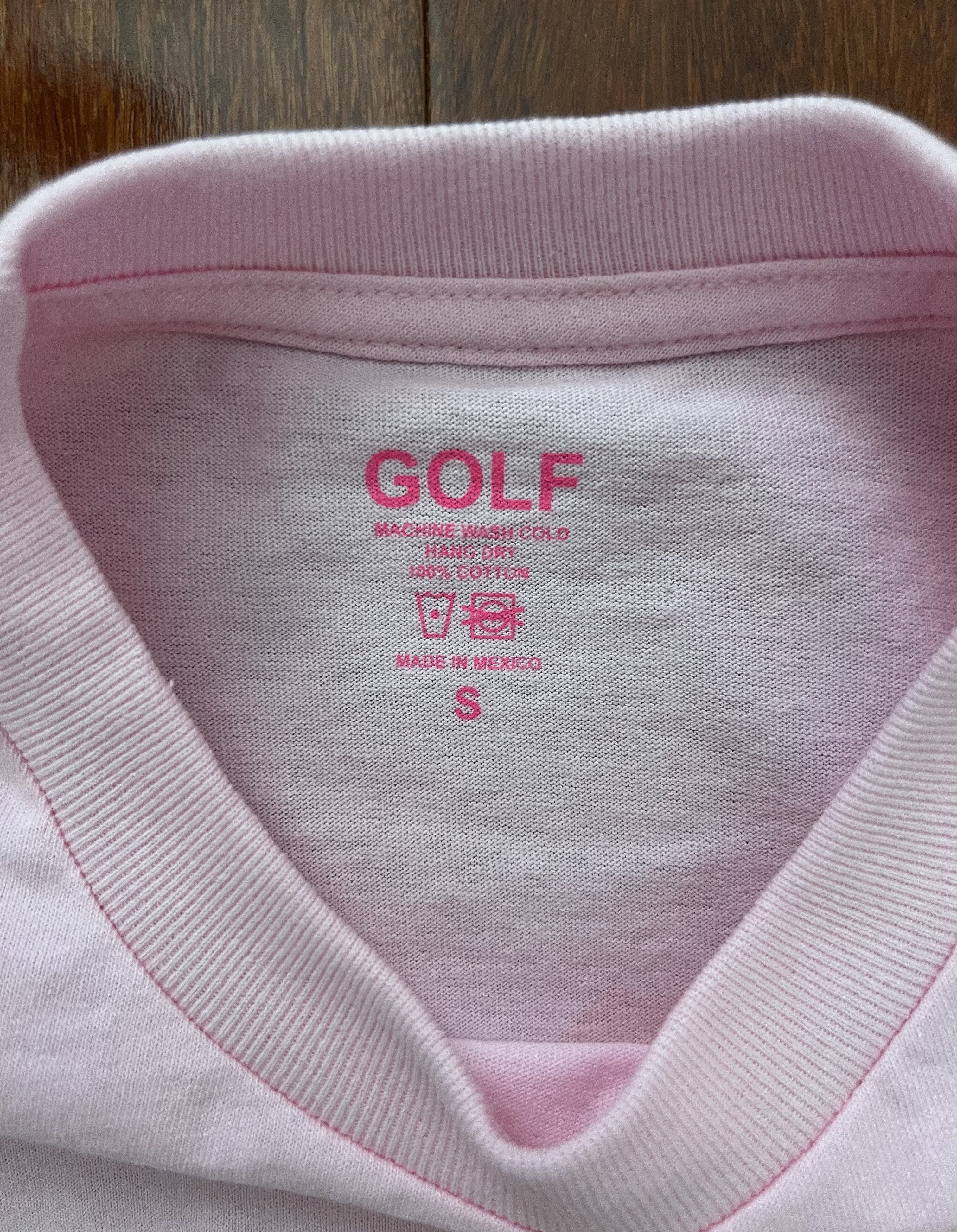 Golf Wang × Tyler The Creator 💚 2019 Golf Wang Igor Release Day Logo Tee Pink Small NEW Size US S / EU 44-46 / 1 - 6 Thumbnail