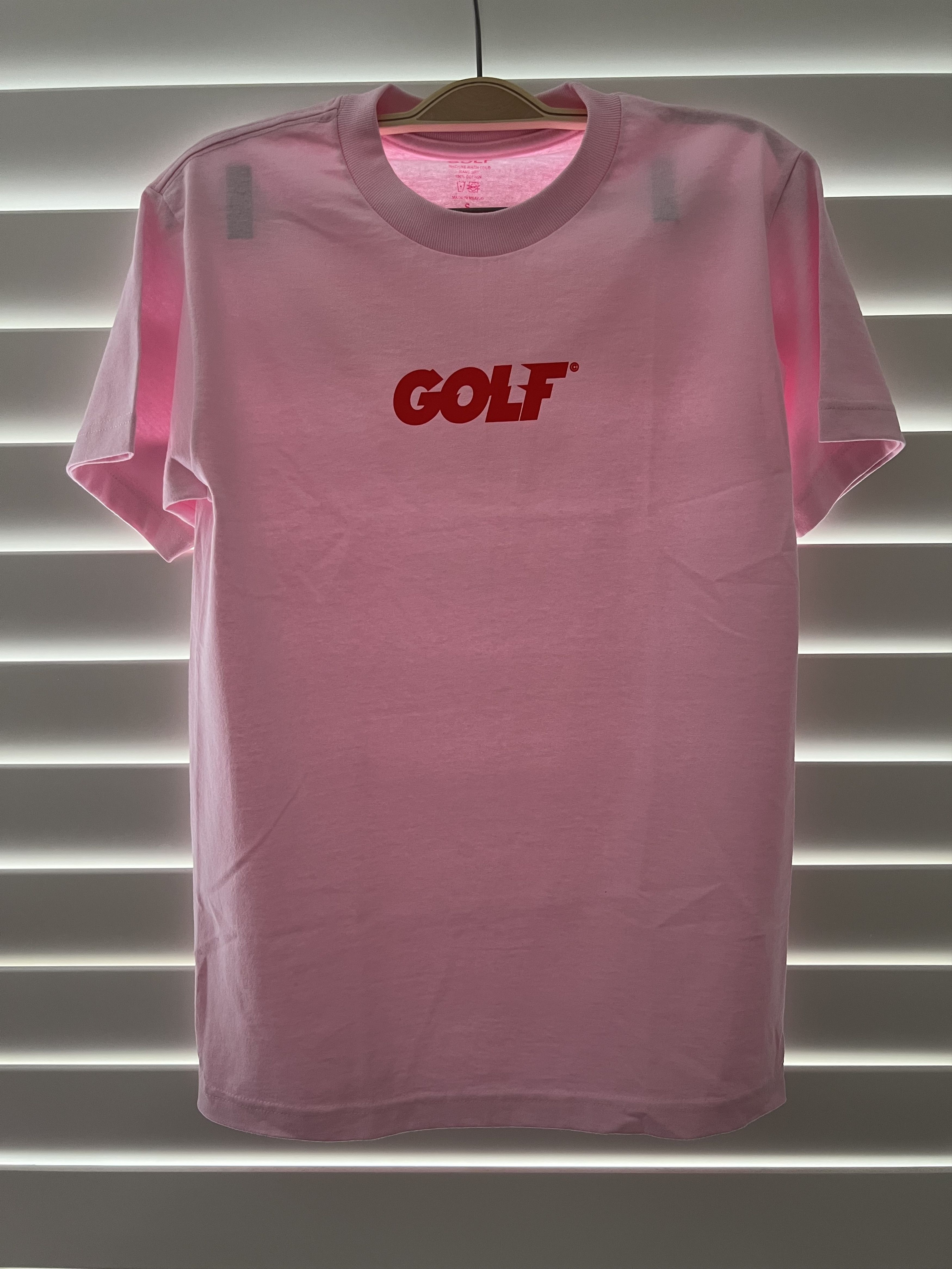 Golf Wang × Tyler The Creator 💚 2019 Golf Wang Igor Release Day Logo Tee Pink Medium NEW Size US M / EU 48-50 / 2 - 2 Thumbnail