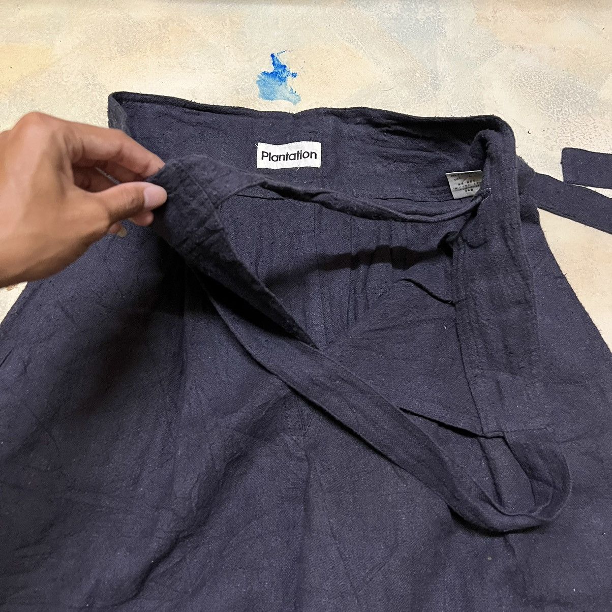 Japanese Brand Plantation by Issey Miyake Baggy Pants Avant Garde Style Size US 28 / EU 44 - 10 Thumbnail