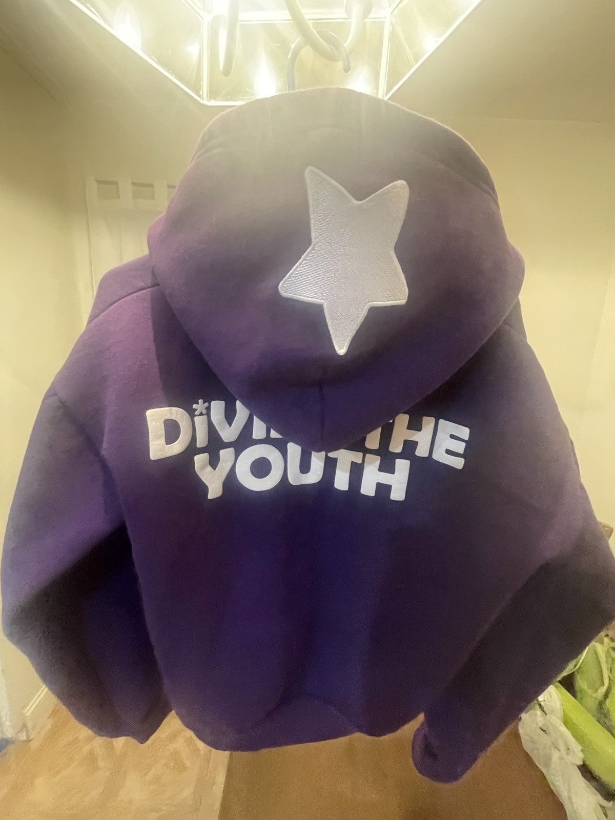 Divide The Youth Purple DTY zip up hoodie Size US M / EU 48-50 / 2 - 1 Thumbnail