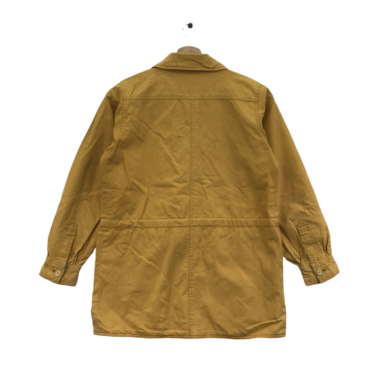 Yves Saint Laurent Vintage YVES SAINT LAURENT Ysl Paris Yellow CanvasCoatJacket Size US S / EU 44-46 / 1 - 7 Thumbnail