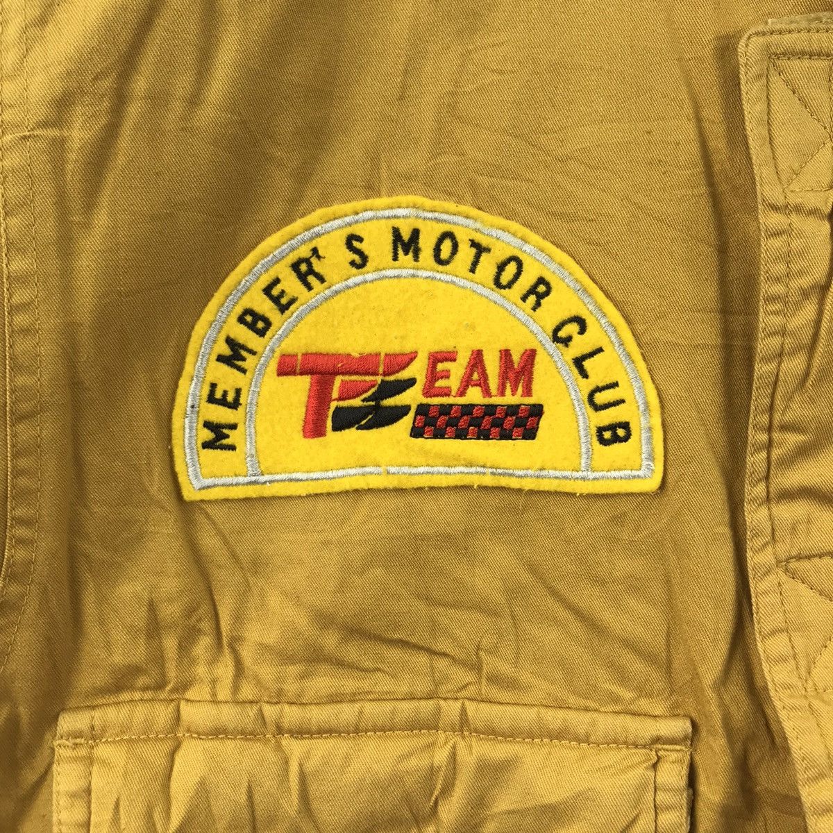 Vintage MEMBER’S MOTORCLUB TEAM Racing Team FormulaOne Bomber Jacket Size US L / EU 52-54 / 3 - 3 Thumbnail