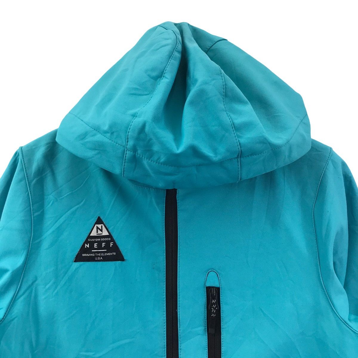 NEFF NEFF Outdoor Hiking Sportswear Blue Hooded Jacket Size US S / EU 44-46 / 1 - 2 Thumbnail