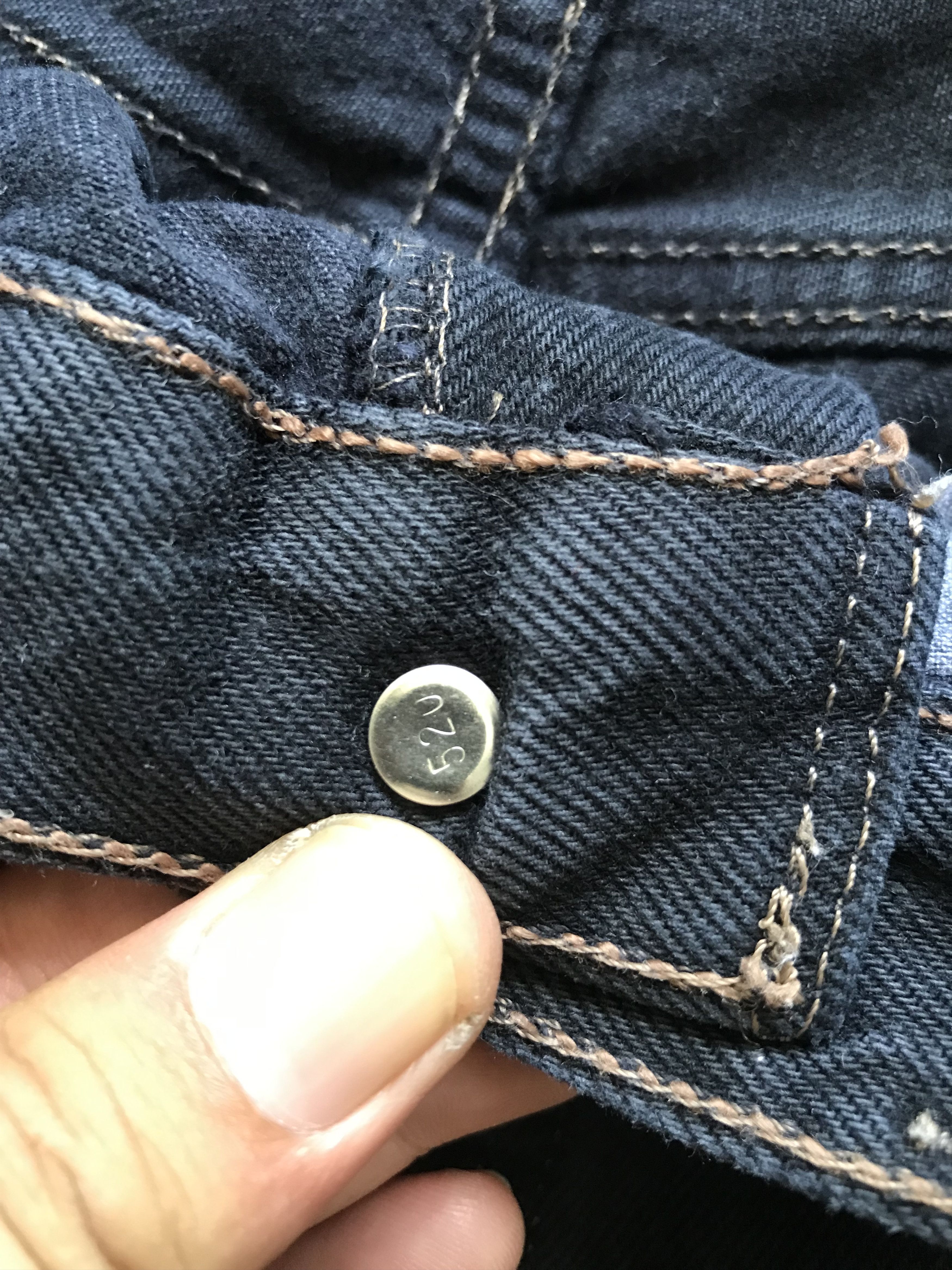 Levi's Vintage 90s Levis 501 Charcoal Black Denim Size US 29 - 6 Thumbnail