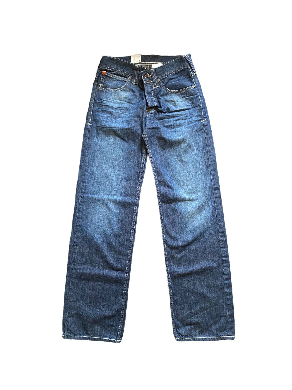 Evisu × Japanese Brand × Puma Evisu x Puma Buckle back Dark Washed Denim Size US 30 / EU 46 - 2 Thumbnail