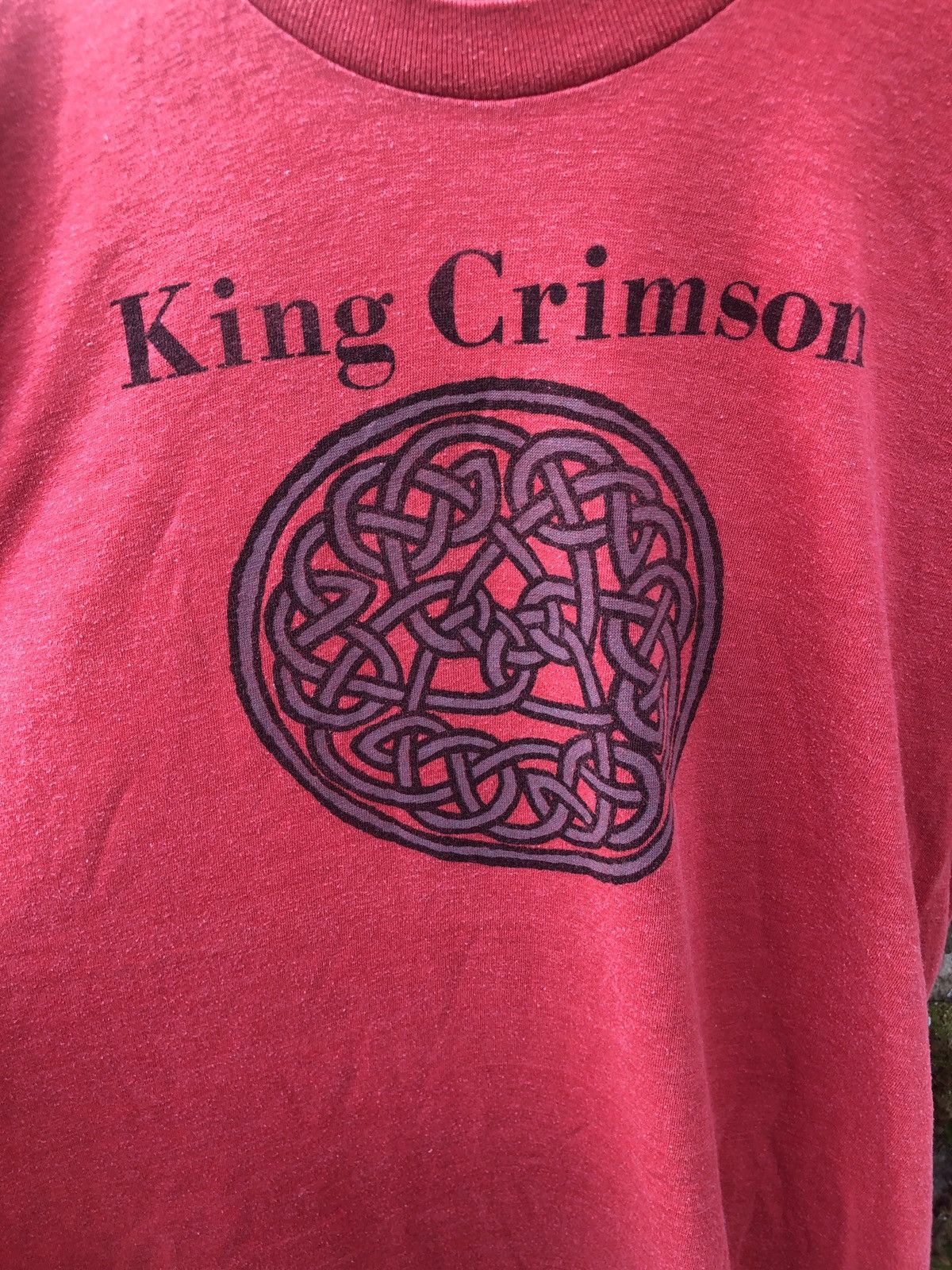 Band Tees × Vintage Vintage 80s King Crimson Discipline Size US L / EU 52-54 / 3 - 2 Thumbnail