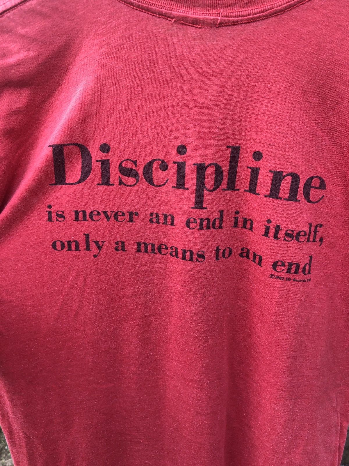 Band Tees × Vintage Vintage 80s King Crimson Discipline Size US L / EU 52-54 / 3 - 8 Thumbnail