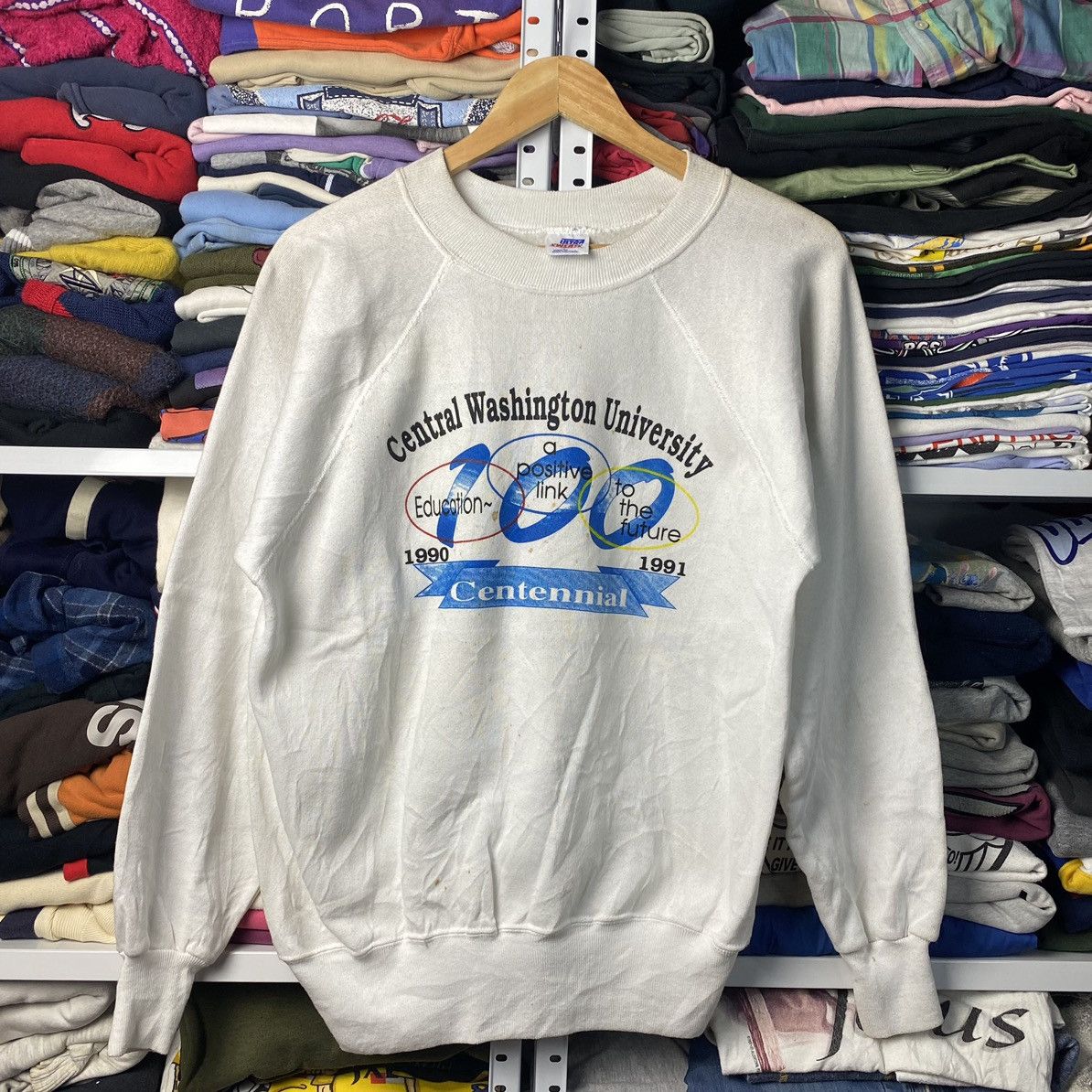 Central Washington University Centennial Vintage Sweatshirt