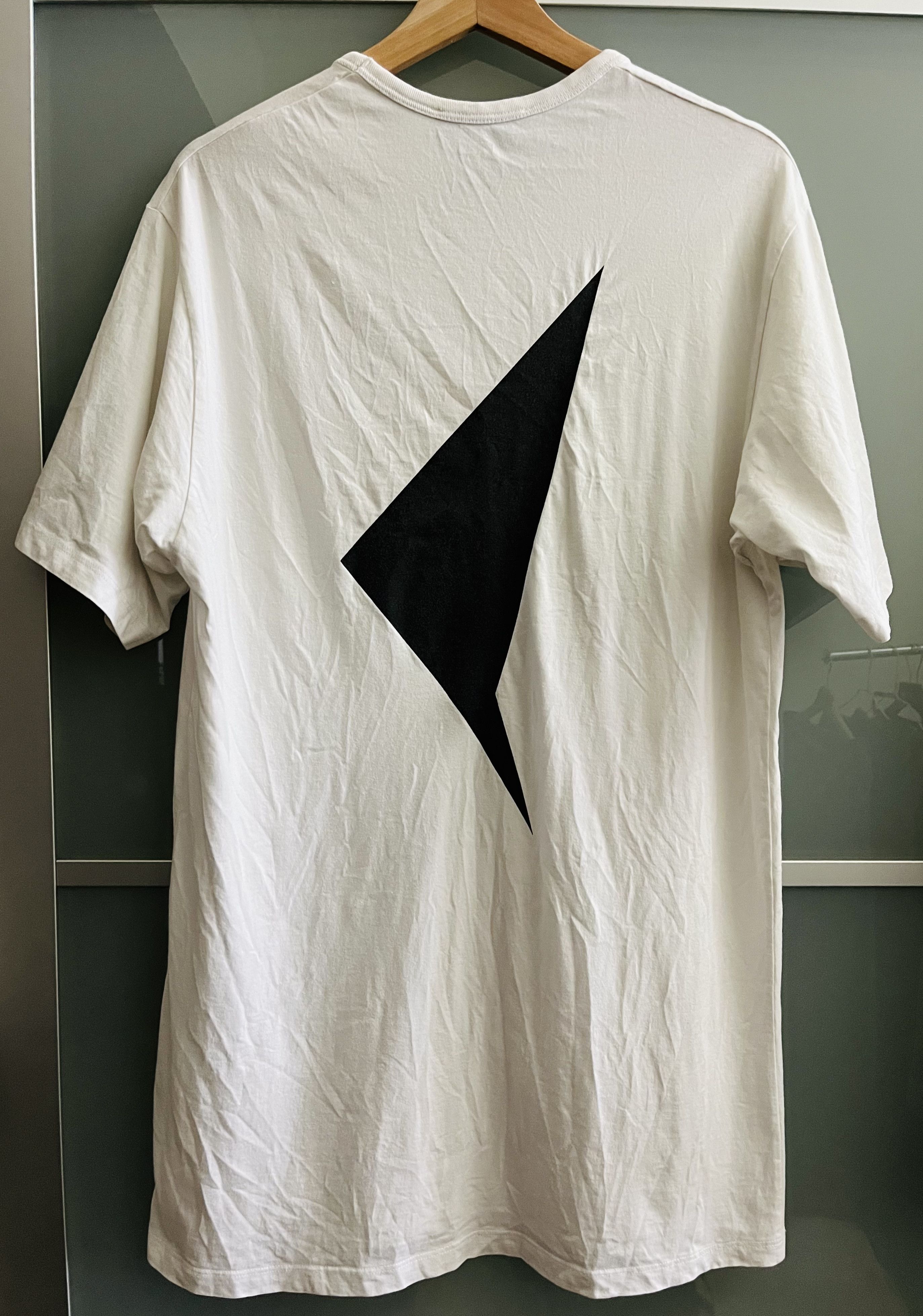 Raf Simons RAF SIMONS SS 2005 LIGHTNING PRINT TEE 50 Size US M / EU 48-50 / 2 - 2 Thumbnail