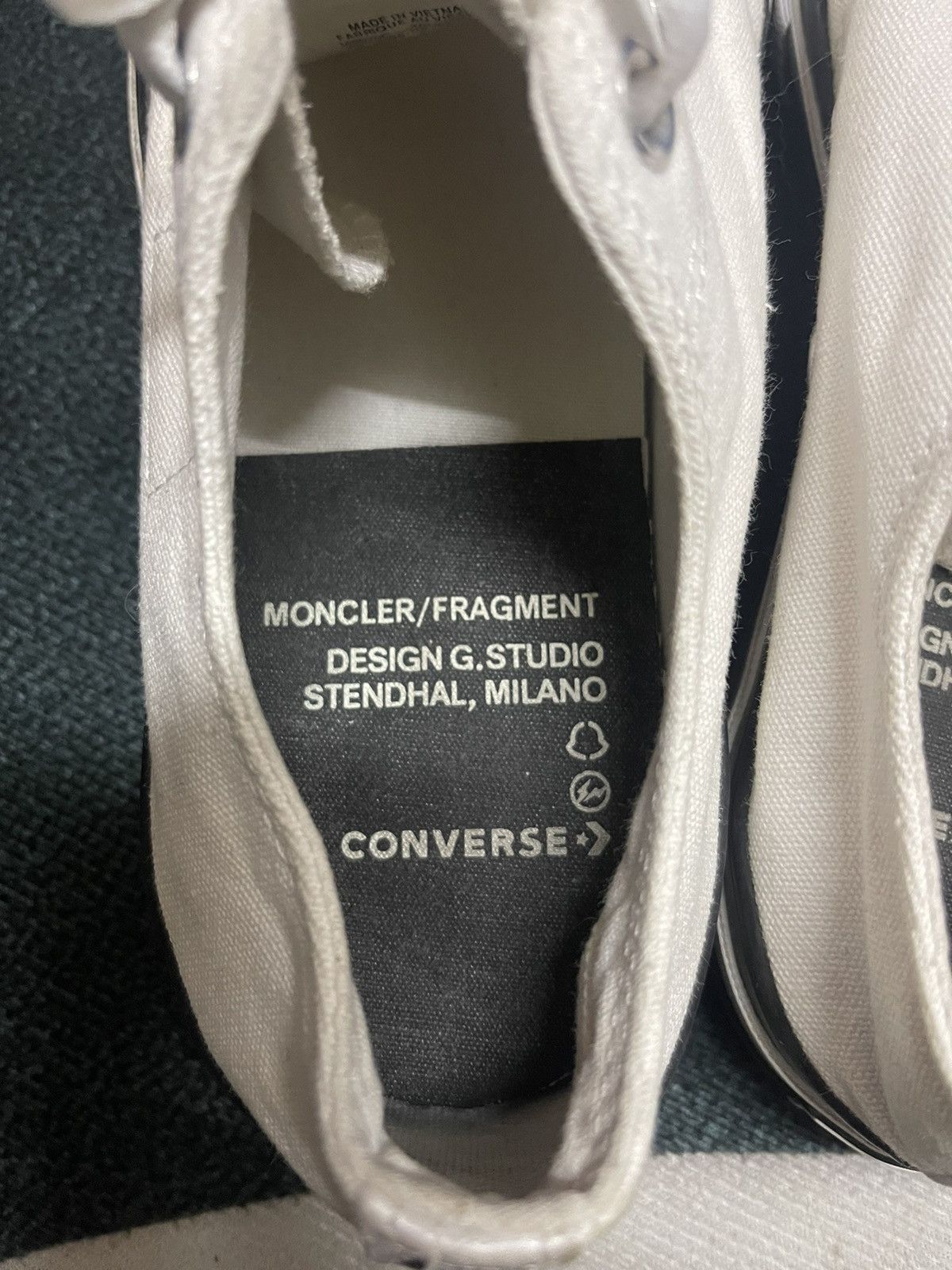 Converse Converse x fragment x moncler low cut Size US 9 / EU 42 - 6 Thumbnail