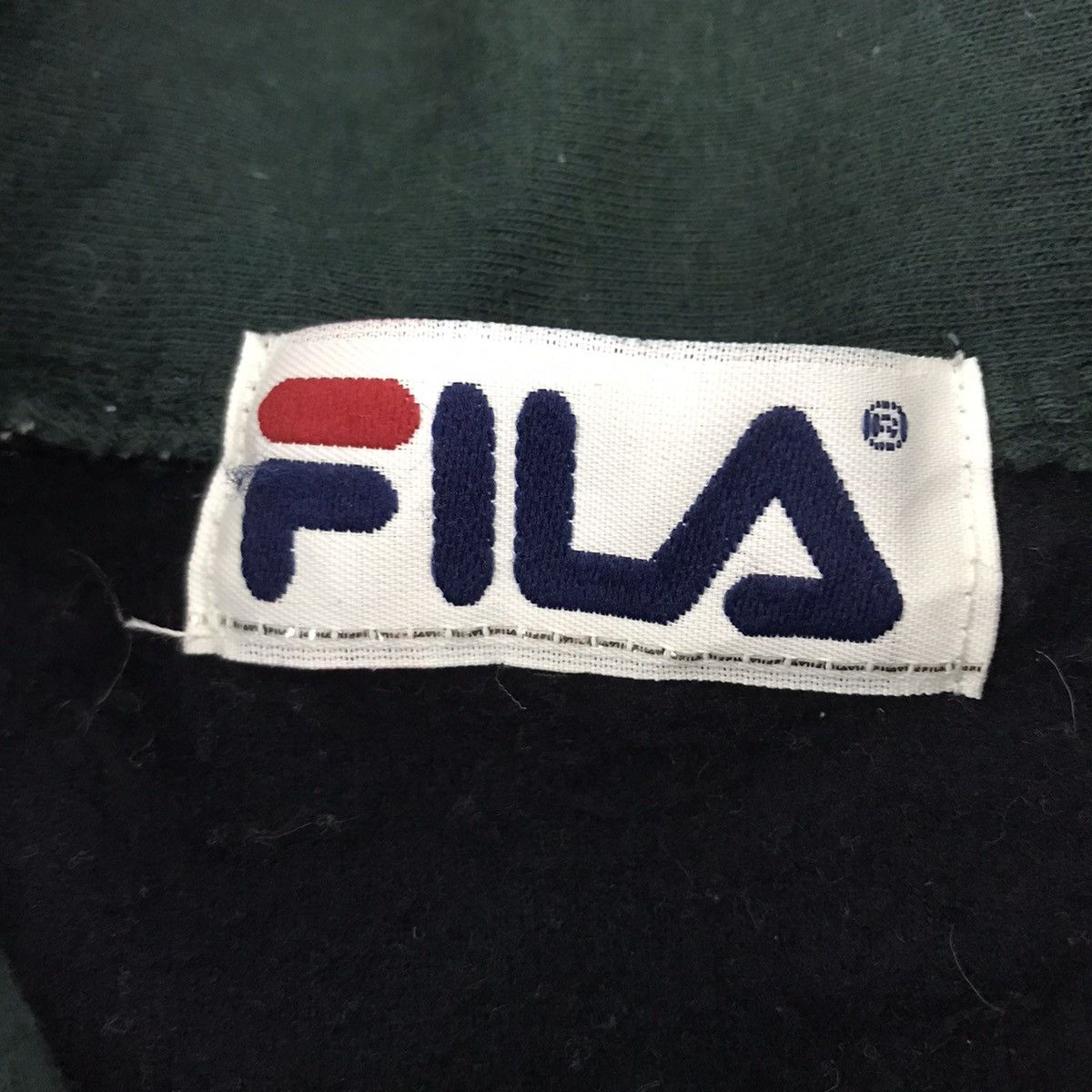 Fila FILA ITALY USA Flag Embroidered Tennis Blue FleeceSweatshirt Size US S / EU 44-46 / 1 - 4 Thumbnail