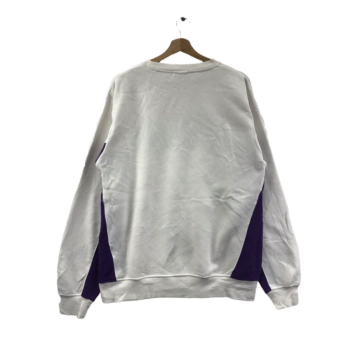 Fila FILA ITALY Embroidered Logo Tennis White Sweatshirt Size US L / EU 52-54 / 3 - 9 Thumbnail