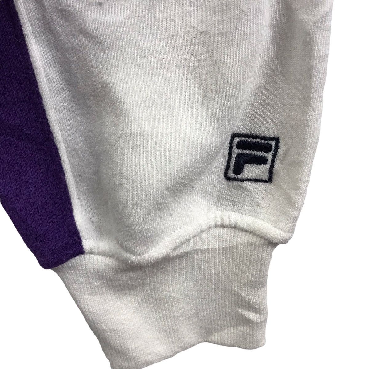 Fila FILA ITALY Embroidered Logo Tennis White Sweatshirt Size US L / EU 52-54 / 3 - 4 Thumbnail