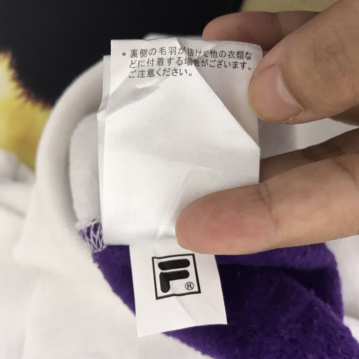 Fila FILA ITALY Embroidered Logo Tennis White Sweatshirt Size US L / EU 52-54 / 3 - 8 Thumbnail