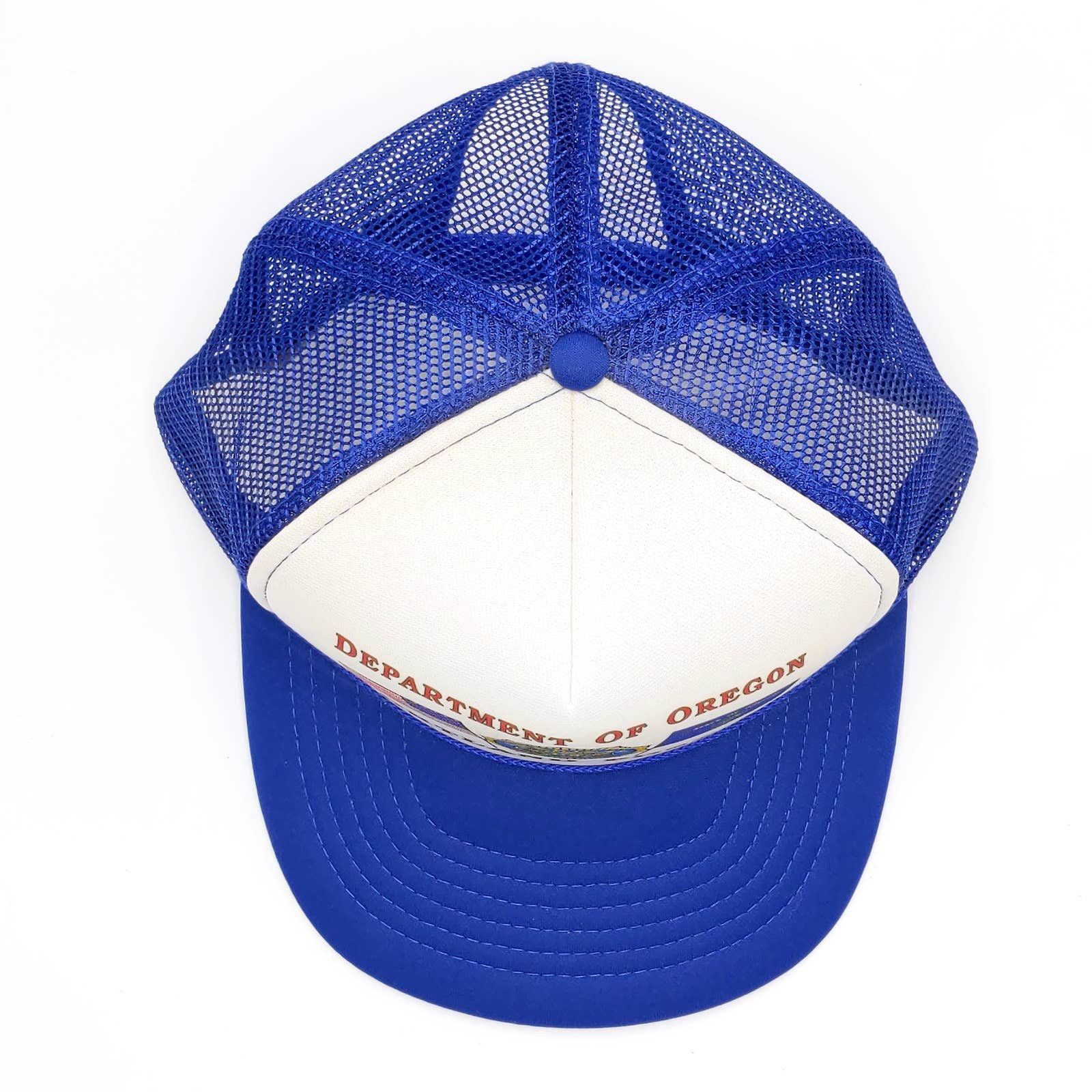 Vintage Vintage Dept of Oregon Portland Post Snapback Trucker Hat Size ONE SIZE - 3 Thumbnail