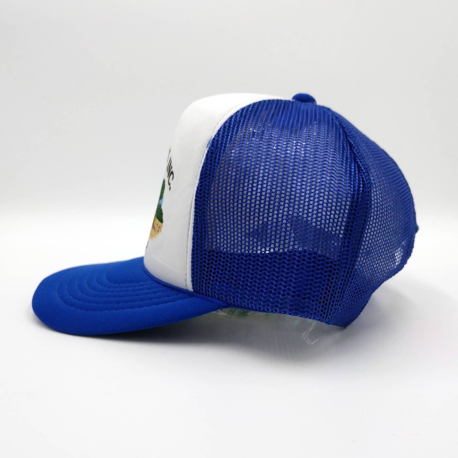 Vintage Vintage Custom Digging Snapback Trucker Mesh Hat Industrial Size ONE SIZE - 5 Thumbnail