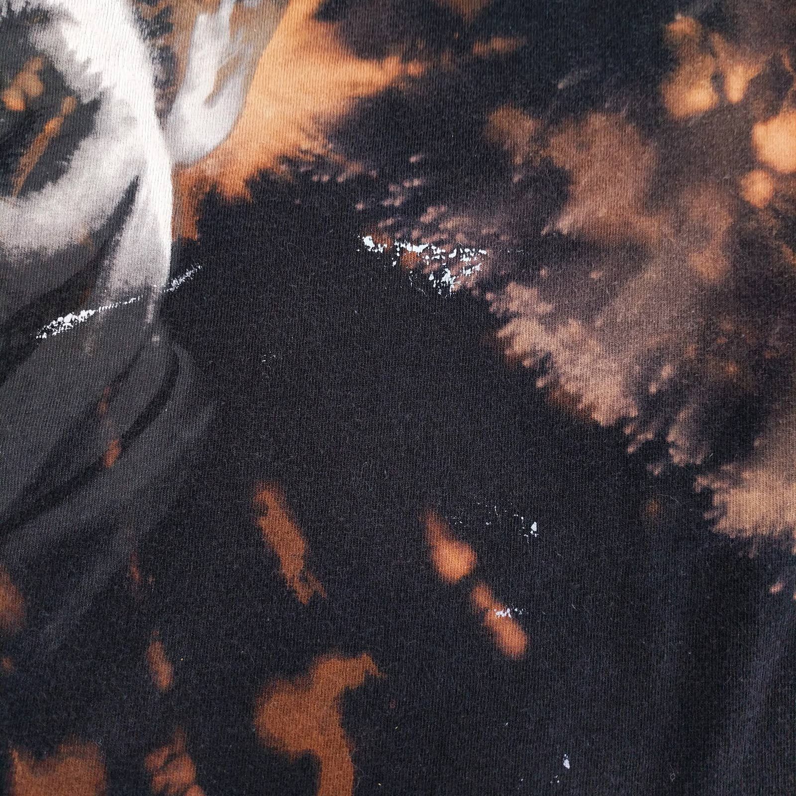 DC Comics Batman Joker Arkham Asylum Custom Bleached Tie Dye T-Shirt Size US XL / EU 56 / 4 - 3 Thumbnail