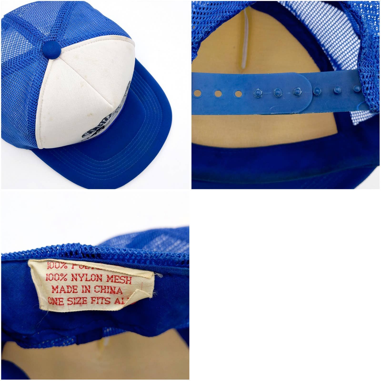 Vintage Vintage South Dakota Snapback Trucker Hat Mesh MT Rushmore Size ONE SIZE - 9 Thumbnail
