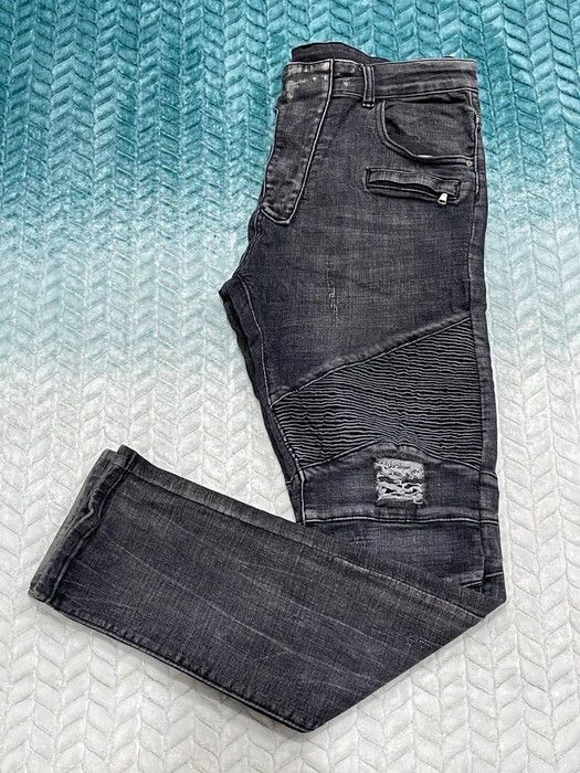 Japanese Brand × Vintage Rare Design❗️Distressed Denim multi zipper Size US 34 / EU 50 - 18 Thumbnail