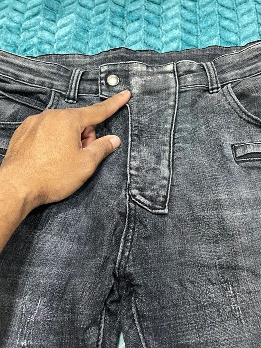 Japanese Brand × Vintage Rare Design❗️Distressed Denim multi zipper Size US 34 / EU 50 - 6 Thumbnail