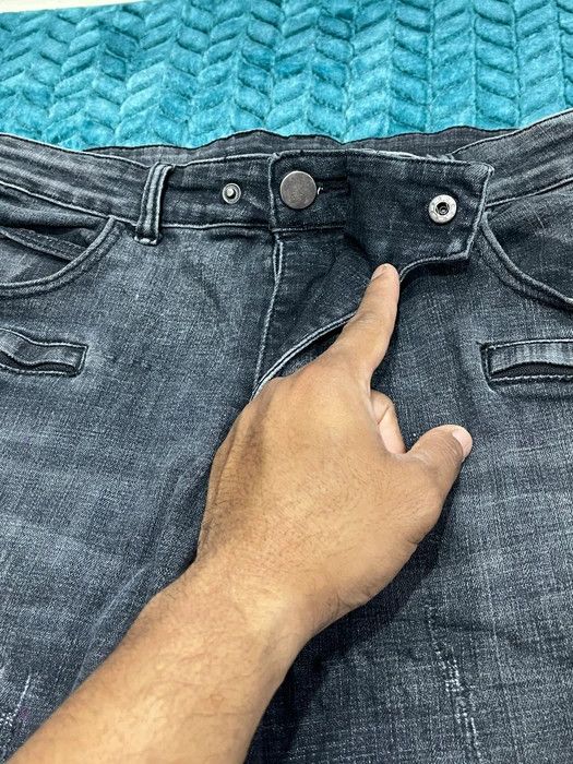 Japanese Brand × Vintage Rare Design❗️Distressed Denim multi zipper Size US 34 / EU 50 - 7 Thumbnail