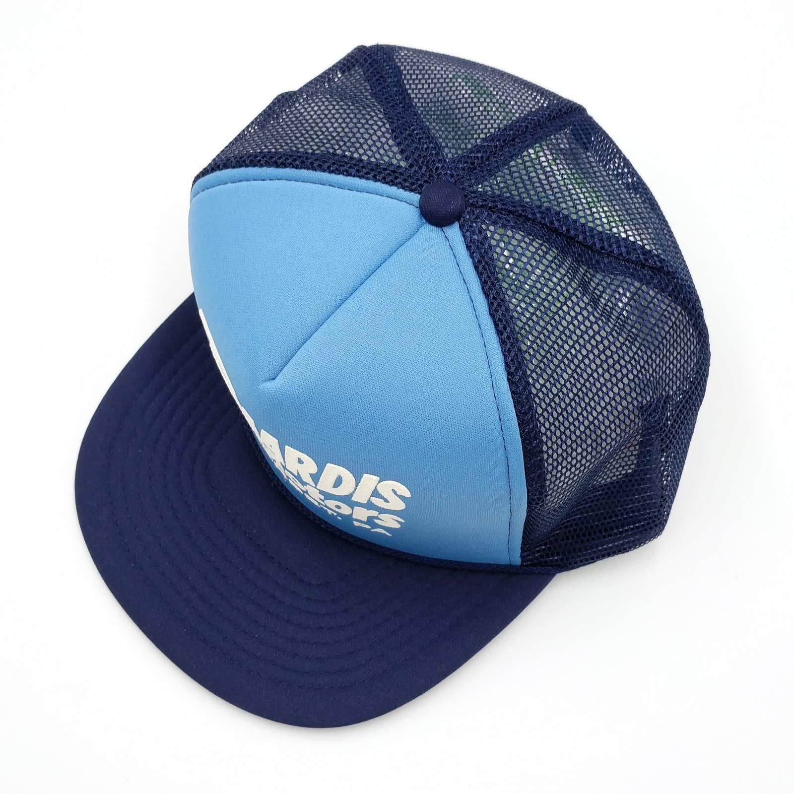 Vintage Vintage Ford Mardis Motors Snapback Trucker Mesh Hat Cars Size ONE SIZE - 4 Thumbnail