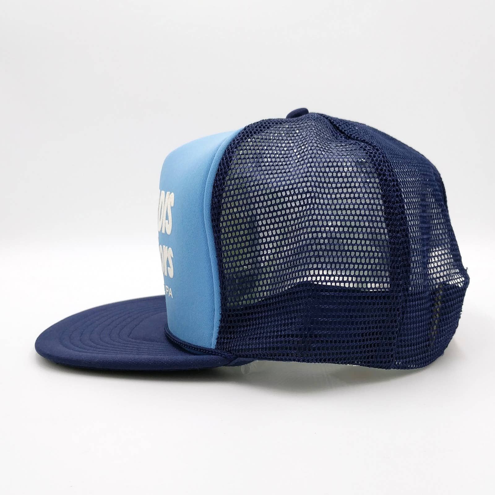 Vintage Vintage Ford Mardis Motors Snapback Trucker Mesh Hat Cars Size ONE SIZE - 5 Thumbnail