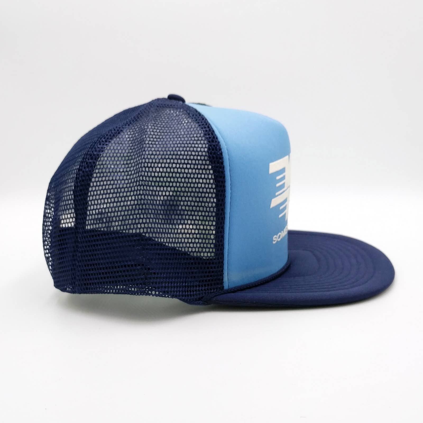 Vintage Vintage Ford Mardis Motors Snapback Trucker Mesh Hat Cars Size ONE SIZE - 6 Thumbnail