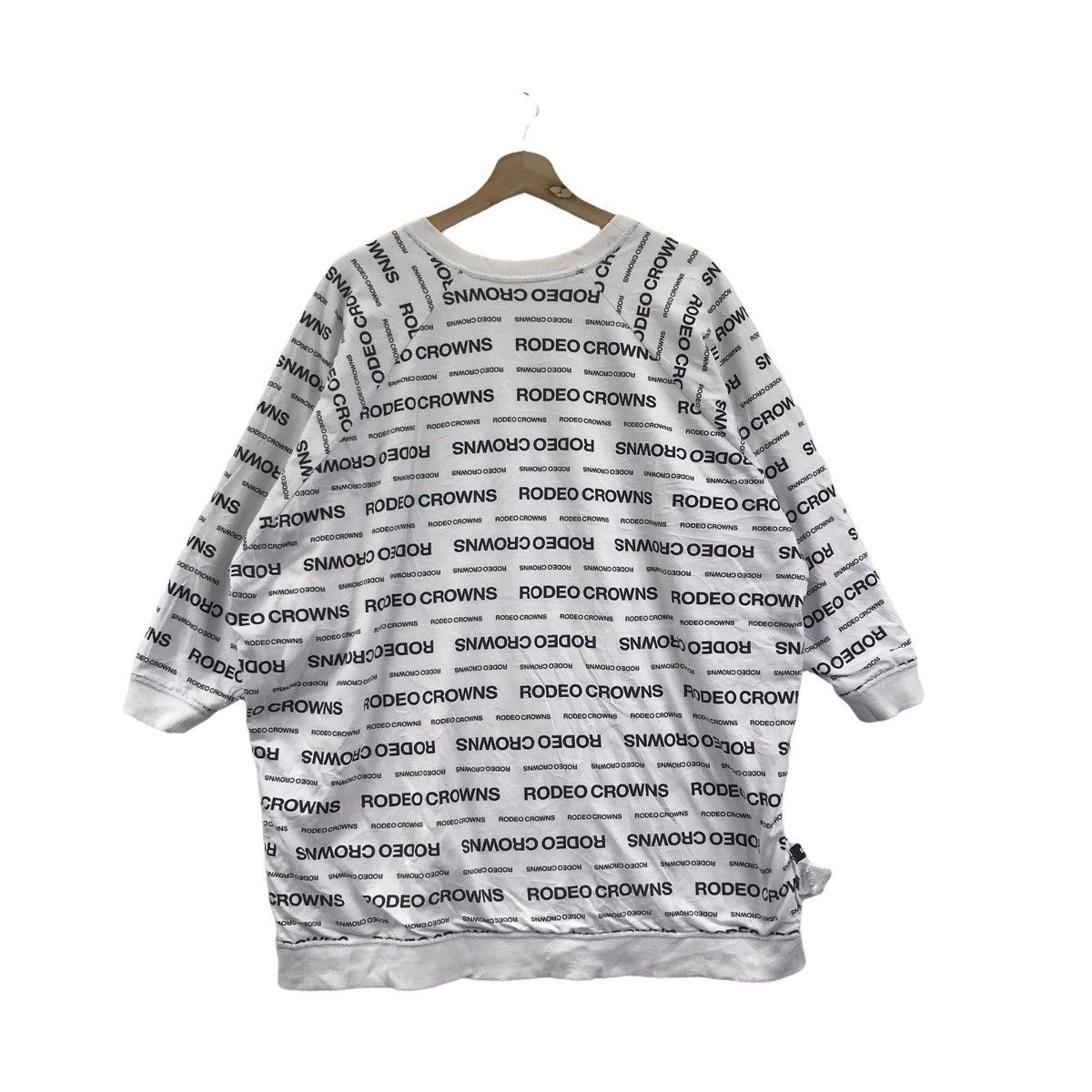 Other RODEO CROWN RCWB Overprint Reversible Oversize Sweatshirt Size US XXL / EU 58 / 5 - 4 Thumbnail