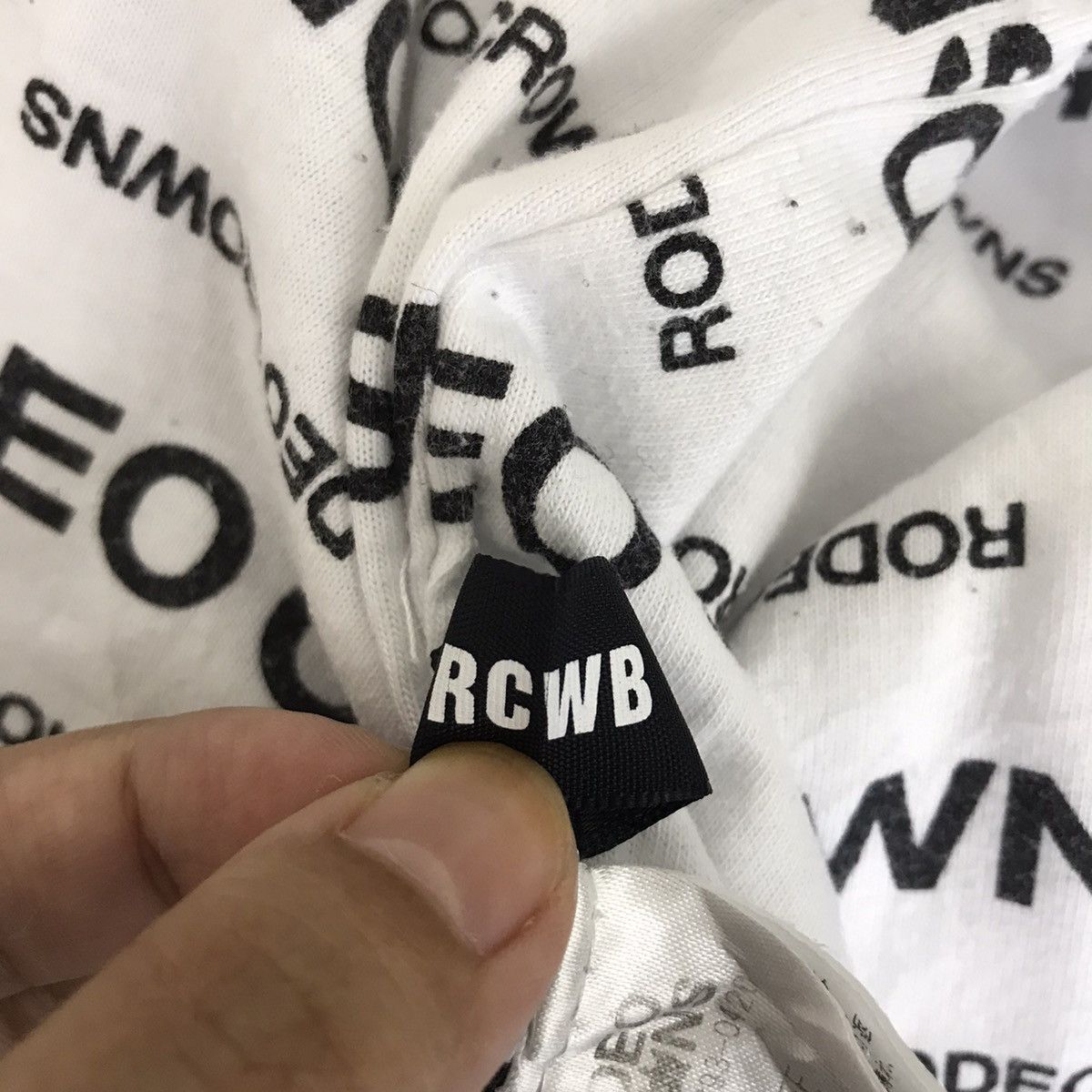 Other RODEO CROWN RCWB Overprint Reversible Oversize Sweatshirt Size US XXL / EU 58 / 5 - 9 Thumbnail